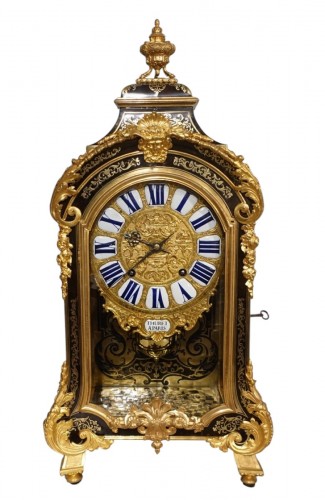 Louis XIV Clock, Jacques Thuret Movement and Boulle Marquetry