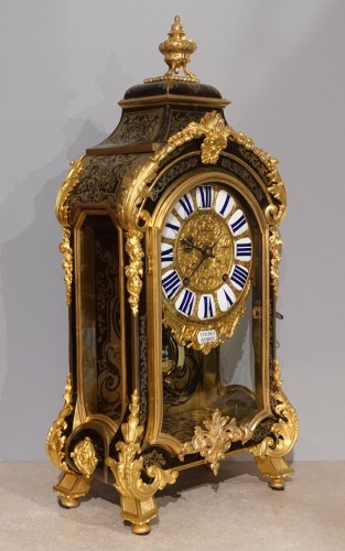 Louis XIV Clock, Jacques Thuret Movement and Boulle Marquetry - Horology Style Louis XIV