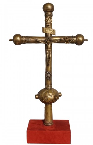 Croix de procession fin XVe siècle