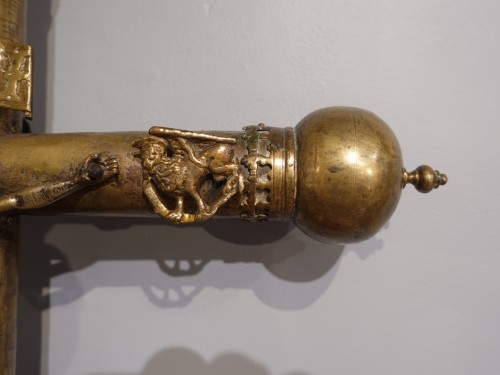 Croix de procession fin XVe siècle - Gérardin et Cie