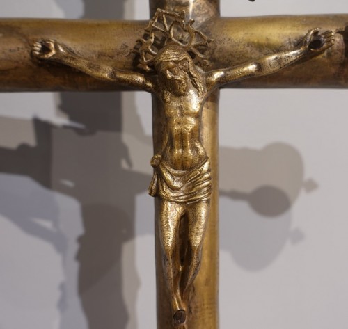 Antiquités - Croix de procession fin XVe siècle