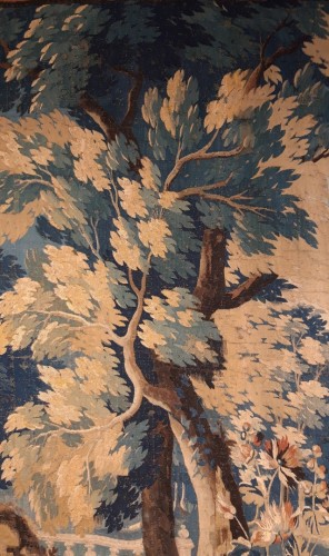 18th century - Large Aubusson Verdure Tapestry, 18th Century