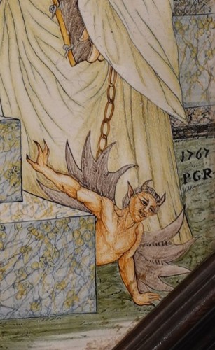 Porcelain & Faience  - Large Nevers Faience Plaque, 18th Century