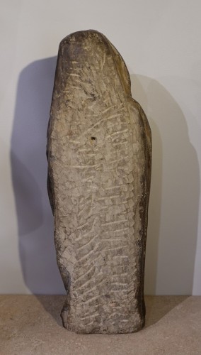 Sculpture of the Virgin of Calvary Burgundy, 15th Century - Middle age