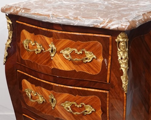 Commode d'entre-deux estampillée J. BIRCKLE d'époque XVIIIe - Gérardin et Cie