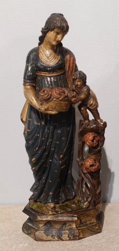 Allégorie des quatre saisons d'époque XVIIIe - Transition