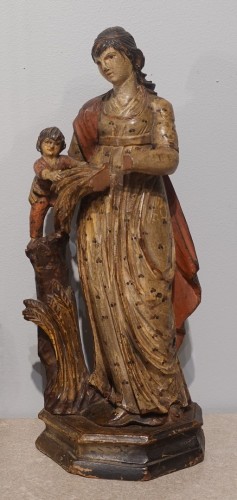 Transition - Allégorie des quatre saisons d'époque XVIIIe