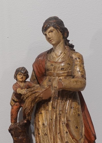 Antiquités - Allégorie des quatre saisons d'époque XVIIIe