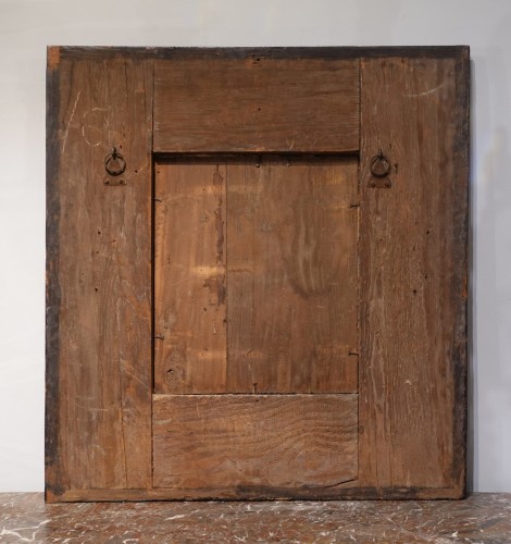 17th century - Marquetry Mirror Attributed to Noël Hache – 17th Century