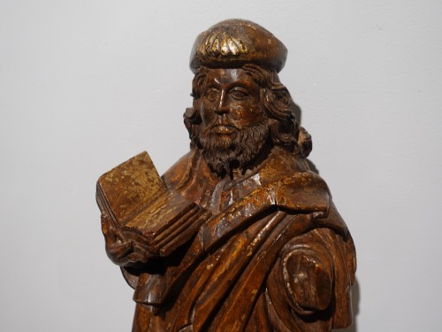 Sculpture  - Sculpture of Saint James – Burgundy 16th-Century 