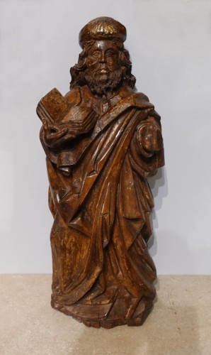Renaissance - Sculpture of Saint James – Burgundy 16th-Century 