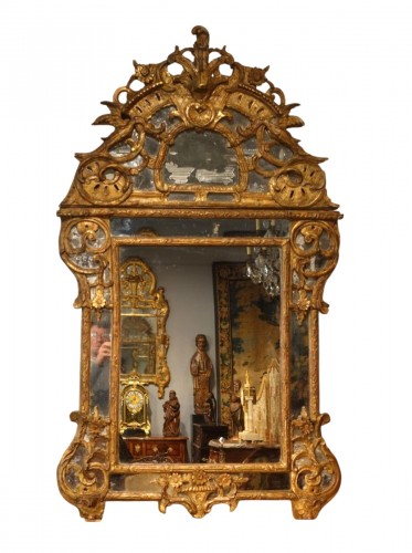 18th century Regency Mirror with Giltwood Frames