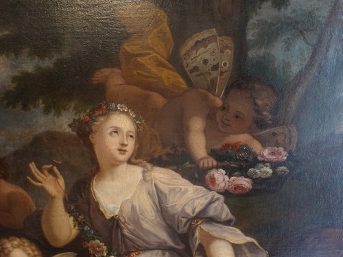 Paintings & Drawings  - Allegory of Summer - French School of the 18th century Follower of Pierre-Jacques Cazès