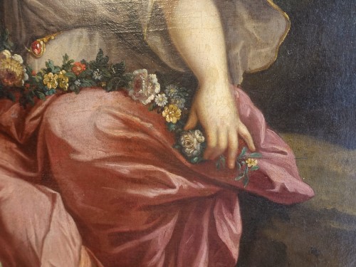 Allegory of Summer - French School of the 18th century Follower of Pierre-Jacques Cazès - 