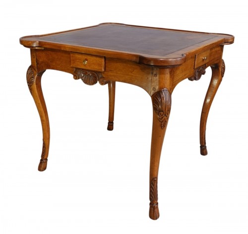 18th Century Lyonnais Walnut Games Table