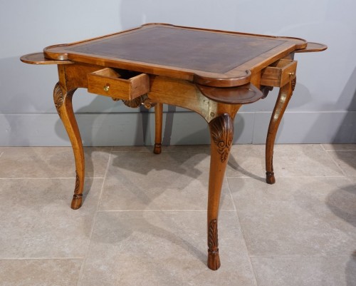 Furniture  - 18th Century Lyonnais Walnut Games Table