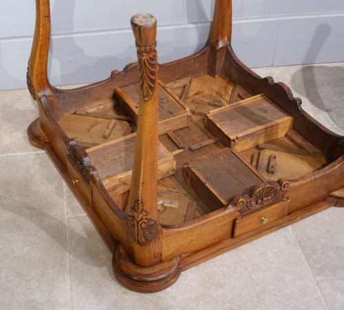 Antiquités - 18th Century Lyonnais Walnut Games Table