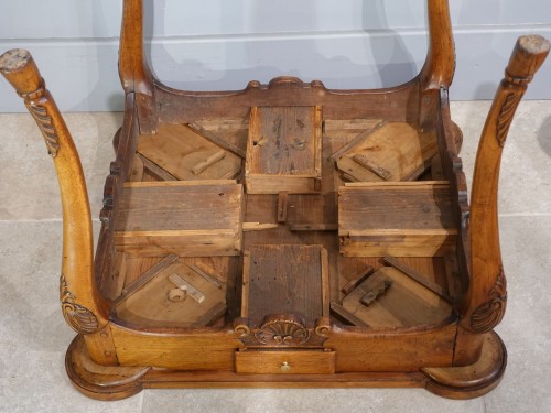Antiquités - 18th Century Lyonnais Walnut Games Table
