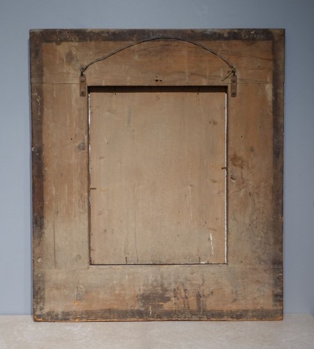 Miroir marqueté attribué à Noël Hache, époque XVIIe siècle - Louis XIII