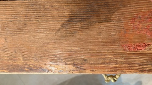 Five-drawer tall chest stamped J. Schmitz - 