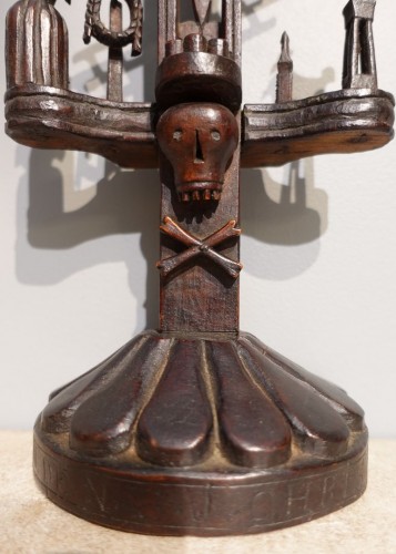 19th century - Bargeman’s Cross featuring the Instruments of the Passion, late 19th century