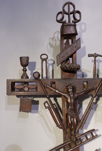 Napoléon III - Bargeman’s Cross featuring the Instruments of the Passion, late 19th century