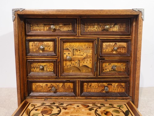 XVIIe siècle - Cabinet Augsbourg d'époque XVIIe siècle