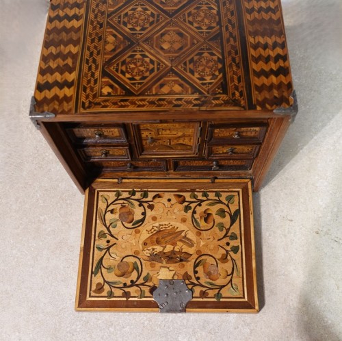 Louis XIII - Cabinet Augsbourg d'époque XVIIe siècle