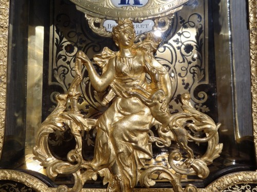 Cartel en marqueterie Boule d'époque Régence - Régence