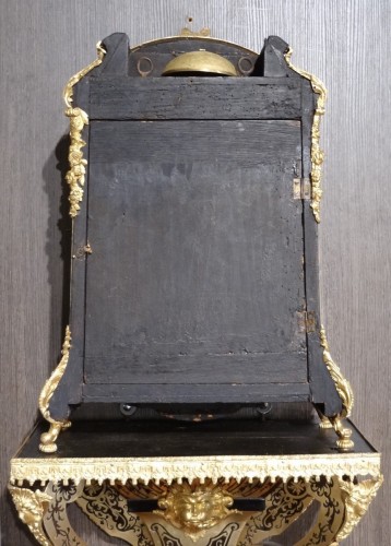 Antiquités - Cartel en marqueterie Boule d'époque Régence