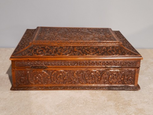 Louis XIV - French Wedding Box, Saint Lucia Wooden, César Bagard Workshop