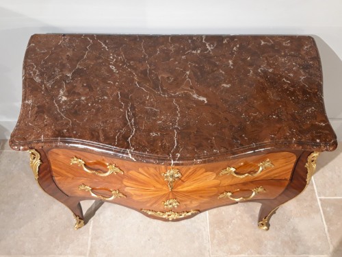 Louis XV - French Louis XV &#039;&#039;commode&#039;&#039; stamped DELORME