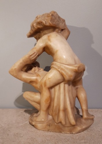 Sculpture  - Alabaster representing Hercules from the 16th century