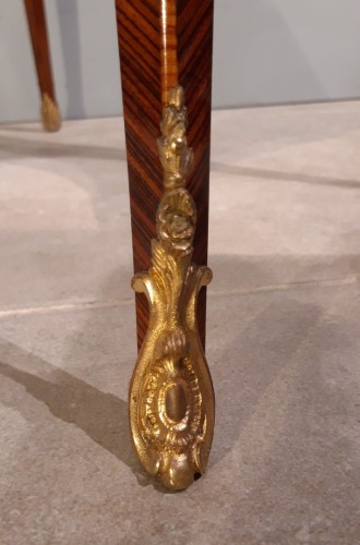 Inlaid writing table, Louis XV period - Louis XV