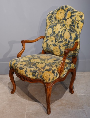 Pair Of Nogaret Stamped Armchairs, 18th Century - 