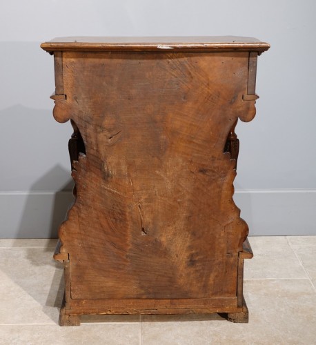Furniture  - Italian &quot;prie Dieu&quot;, In Carved Walnut, 17th Century