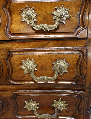 Antiquités - Commode lyonnaise Louis XV