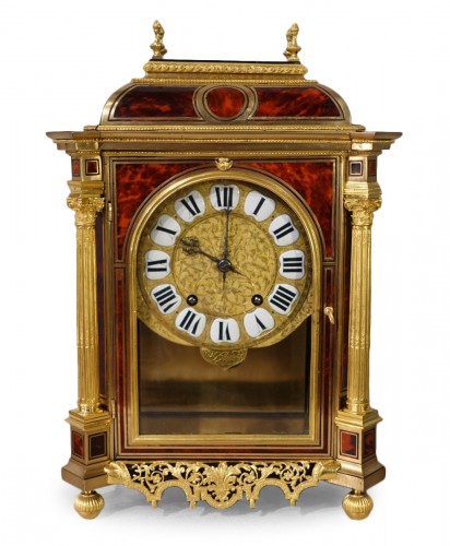 French Table clock signed B.G Martinot, Louis XIV, 17th century