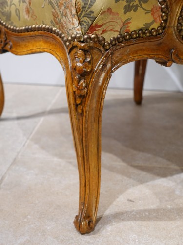18th century - Louis XV armchair stamped &quot;FRC Reuze&quot;
