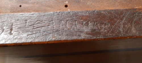 Architect&#039;s desk stamped &quot;J. CANABAS&quot;, 18th century - Furniture Style Louis XV