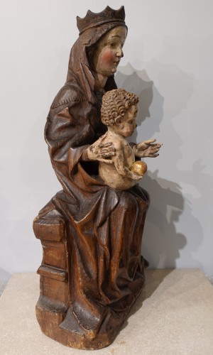 Virgin and Child &quot;in Majesty&quot;, 15th century - Middle age