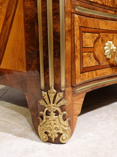 French Regence - French chest of drawers, inlaid, &quot;Regence&quot;, 18th century