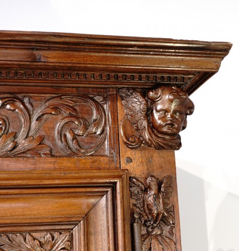 17th century - French Louis XIII sideboard &quot;Four Seasons&quot;, early 17th century