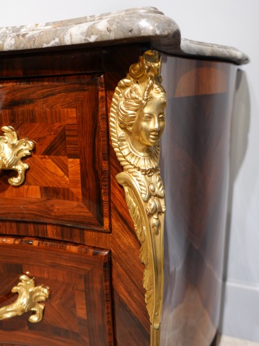 &quot;French Chest Chest Of Drawers, Regence, Rosewood Veneer, Early 18th Centur - French Regence