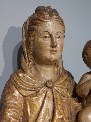 <= 16th century - Italian Virgin And Child, Late 16th Century