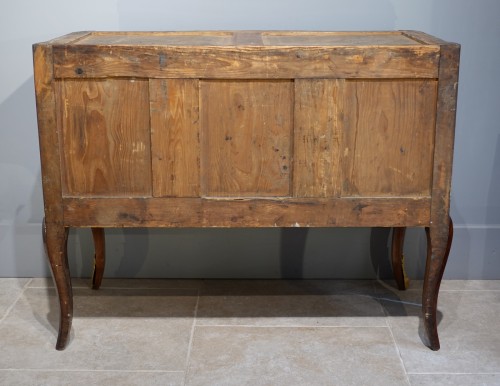 Transition - French 18th Century Chest Of Drawers “musical Instruments”