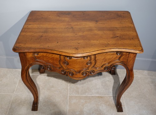 18th century - Louis XV Provençal Console, Walnut, Late 18th Century