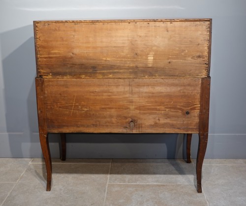 Louis XV - French Louis XV Desk Called &quot;cylindre&quot;, Marquetry, 18th Century