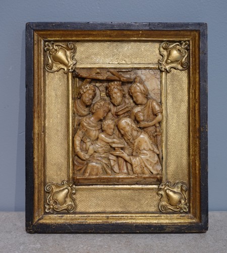 Alabaster Plaque Mechelen, By Gillis Neins, 17th Century - 