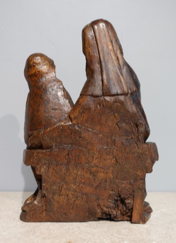 Saint Anne educator in carved lime tree circa 1510 - 